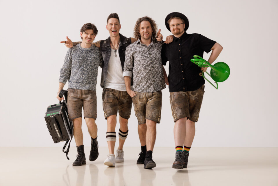 Österreichische Party- und Schlagerband Die Draufgänger kommen ans SommerFESTival des Berghaus Foppa