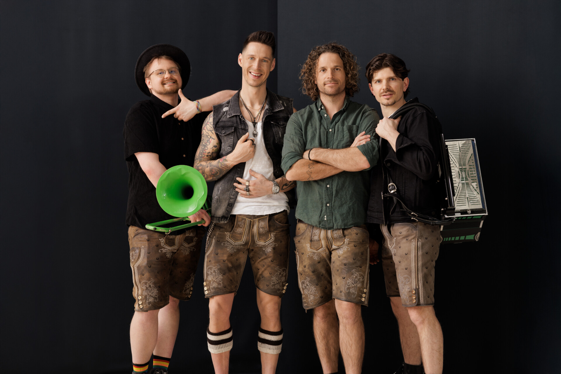 Österreichische Party- und Schlagerband Die Draufgänger kommen ans SommerFESTival des Berghaus Foppa